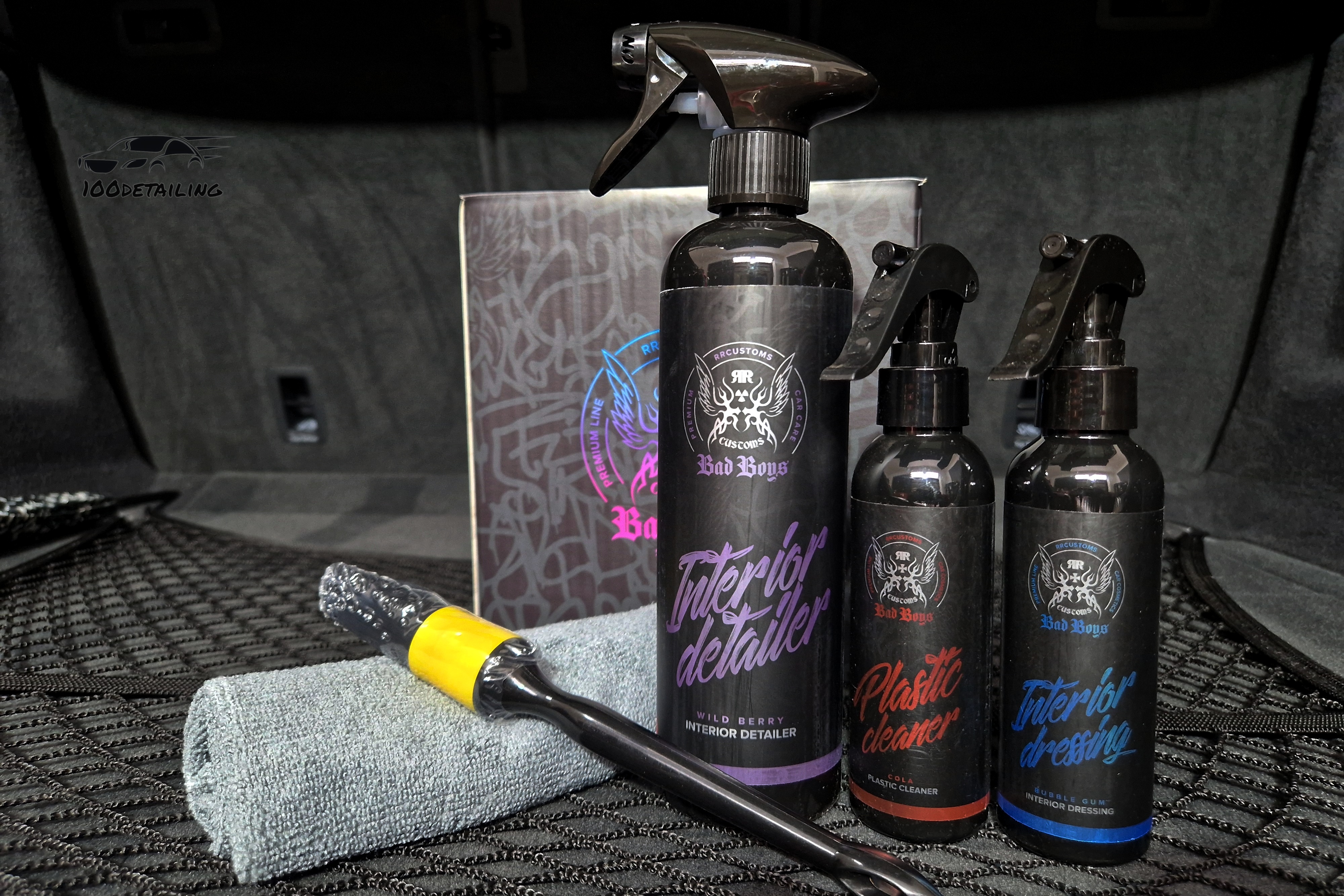 Bad Boys Interior Care Pack - Sada na čištění a údržbu interiéru auta